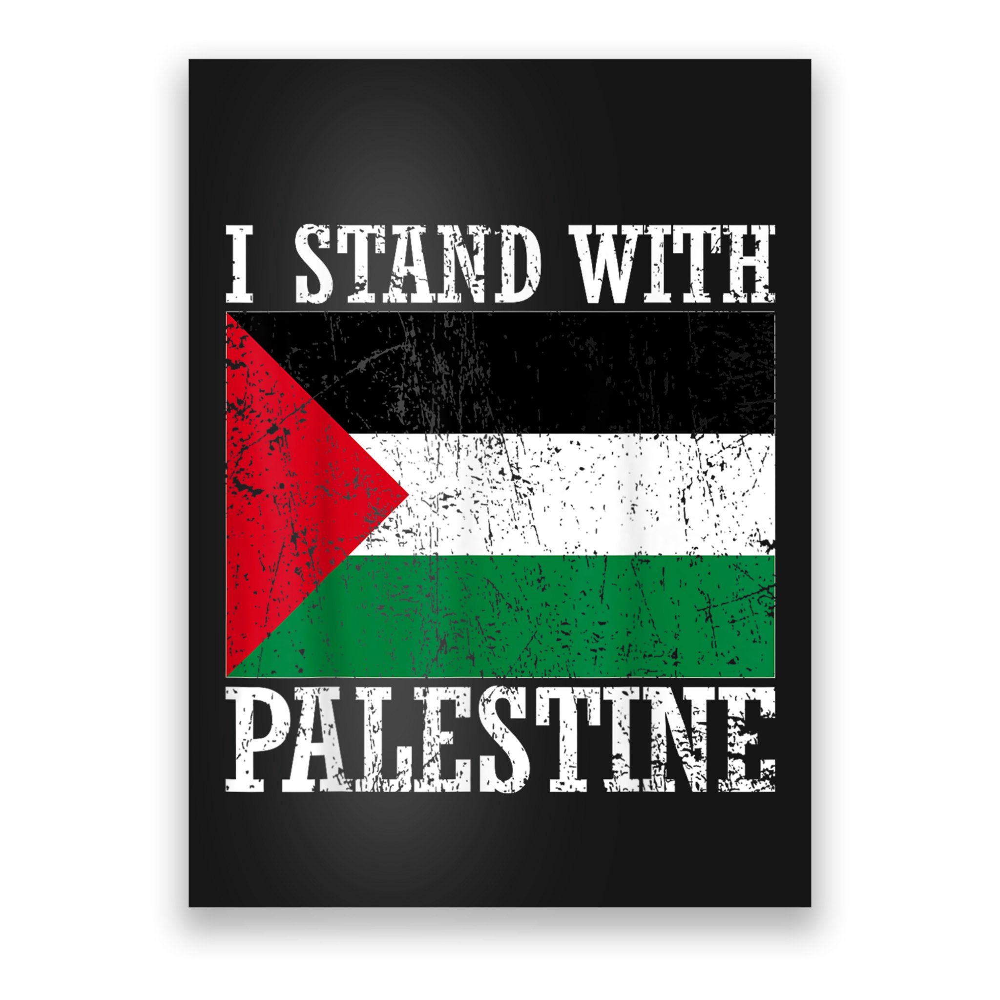 I Stand With Palestine Palestinian Flag Palestine Pride Poster