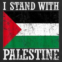 I Stand With Palestine Palestinian Flag Palestine Pride 25L Jumbo Tote