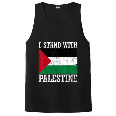 I Stand With Palestine Palestinian Flag Palestine Pride PosiCharge Competitor Tank
