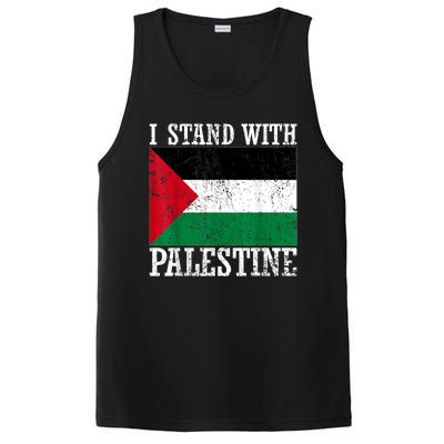 I Stand With Palestine Palestinian Flag Palestine Pride PosiCharge Competitor Tank