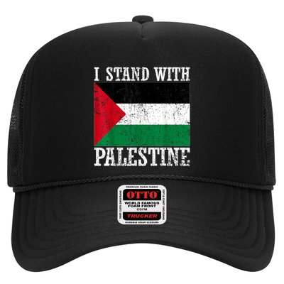 I Stand With Palestine Palestinian Flag Palestine Pride Trucker Hat