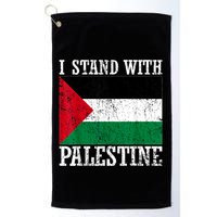 I Stand With Palestine Palestinian Flag Palestine Pride Golf Towel