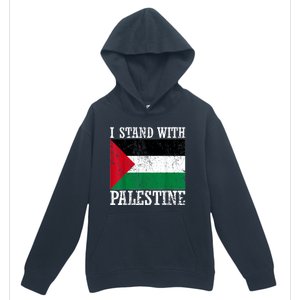 I Stand With Palestine Palestinian Flag Palestine Pride Urban Pullover Hoodie