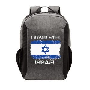 I Stand With Israel Support Israel Love Israeli Vector Backpack