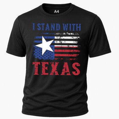 I Stand With Texas Flag Usa State Of Texas Performance Shirt