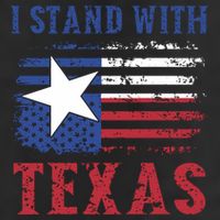 I Stand With Texas Flag Usa State Of Texas 15oz Campfire Ceramic Mug