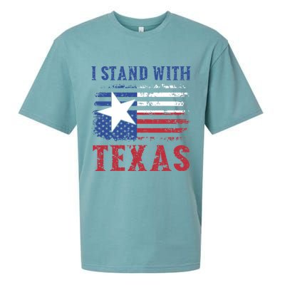 I Stand With Texas Flag Usa State Of Texas Sueded Cloud Jersey T-Shirt