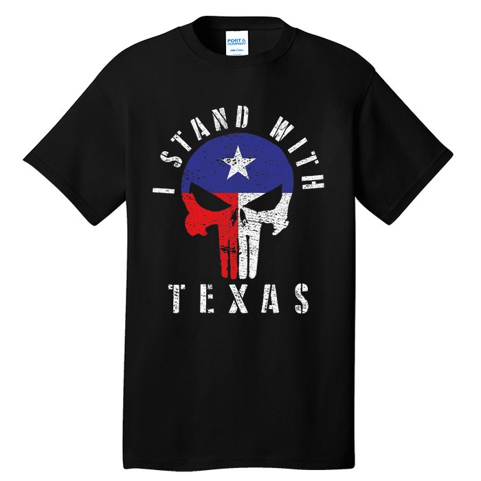 I Stand With Texas Tall T-Shirt