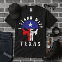 I Stand With Texas Tall T-Shirt