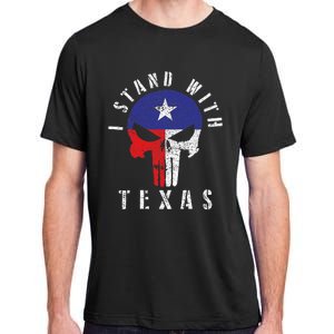 I Stand With Texas Adult ChromaSoft Performance T-Shirt