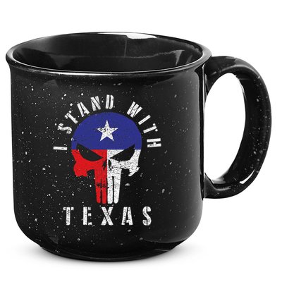 I Stand With Texas 15oz Campfire Ceramic Mug