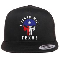 I Stand With Texas Flat Bill Trucker Hat