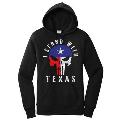 I Stand With Texas Women's Pullover Hoodie