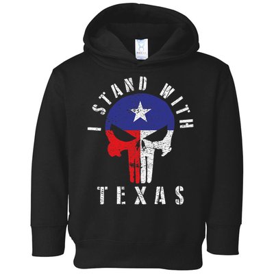 I Stand With Texas Toddler Hoodie