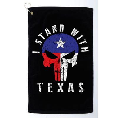 I Stand With Texas Golf Towel