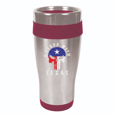 I Stand With Texas 16oz Travel Tumbler