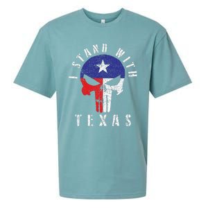 I Stand With Texas Sueded Cloud Jersey T-Shirt