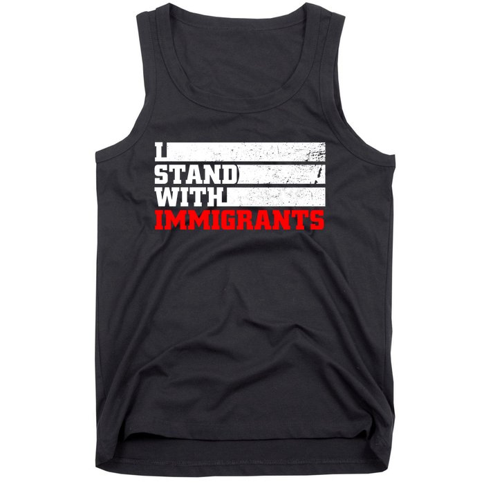 I Stand With Immigrants Tank Top