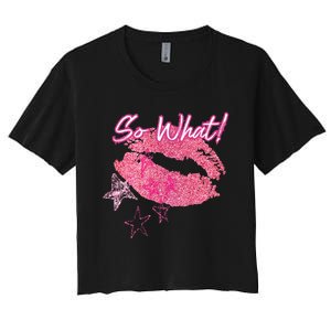 I So What Colors Women's Crop Top Tee