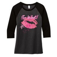 I So What Colors Women's Tri-Blend 3/4-Sleeve Raglan Shirt