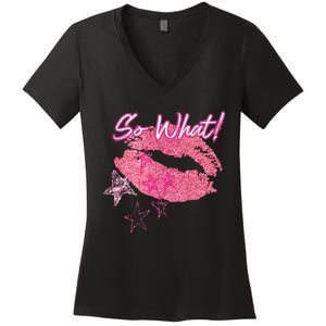 I So What Colors Women's V-Neck T-Shirt