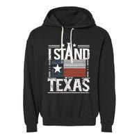 I Stand With Texas Scotus Garment-Dyed Fleece Hoodie