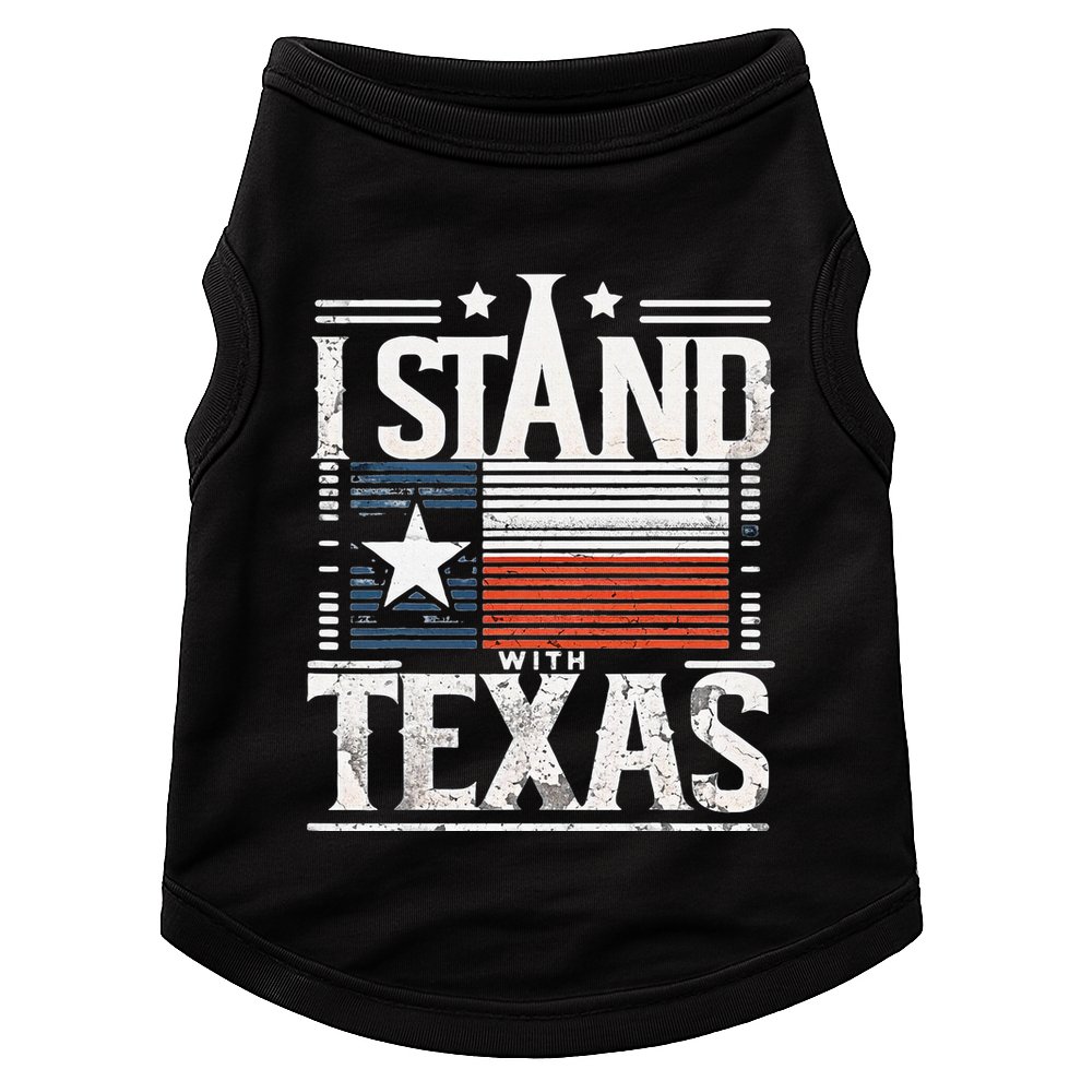 I Stand With Texas Scotus Doggie Tank