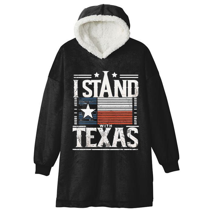 I Stand With Texas Scotus Hooded Wearable Blanket