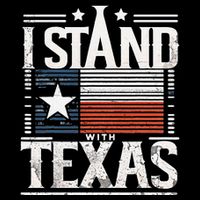I Stand With Texas Scotus Drawstring Bag