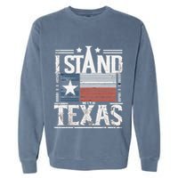 I Stand With Texas Scotus Garment-Dyed Sweatshirt