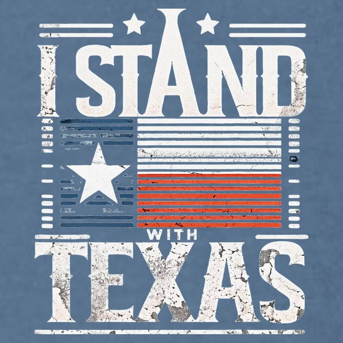 I Stand With Texas Scotus Garment-Dyed Sweatshirt