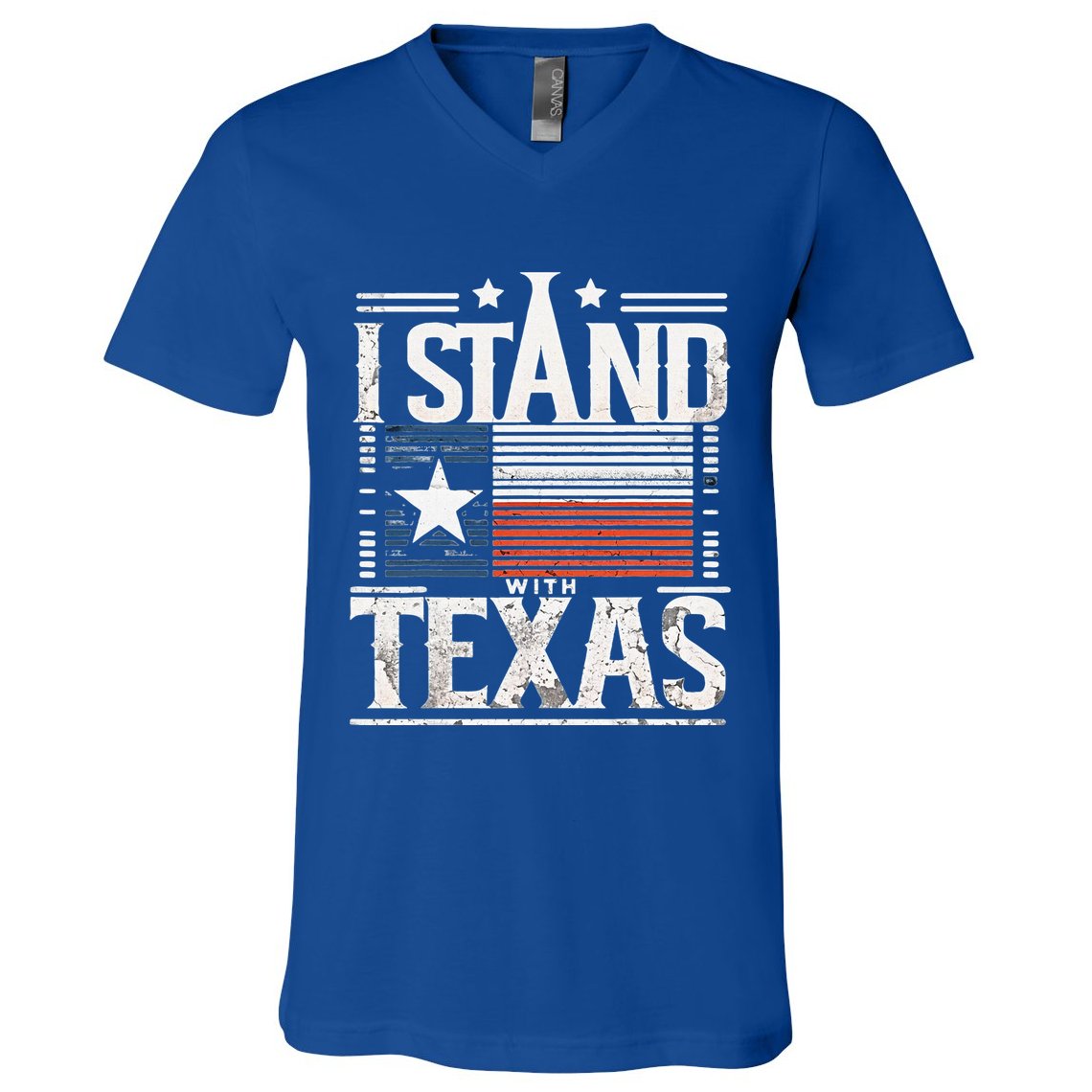 I Stand With Texas Scotus V-Neck T-Shirt