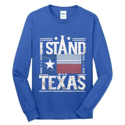 I Stand With Texas Scotus Tall Long Sleeve T-Shirt