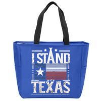 I Stand With Texas Scotus Zip Tote Bag