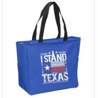 I Stand With Texas Scotus Zip Tote Bag