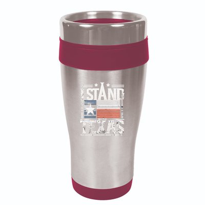I Stand With Texas Scotus 16oz Travel Tumbler