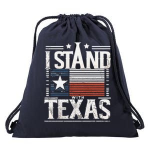 I Stand With Texas Scotus Drawstring Bag