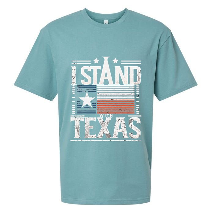 I Stand With Texas Scotus Sueded Cloud Jersey T-Shirt
