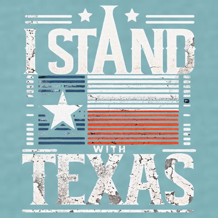 I Stand With Texas Scotus Sueded Cloud Jersey T-Shirt
