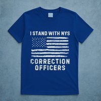 I Stand With Nys Correction Officers Stand With Nys Co T-Shirt