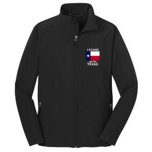 I Stand With Texas Scotus Core Soft Shell Jacket