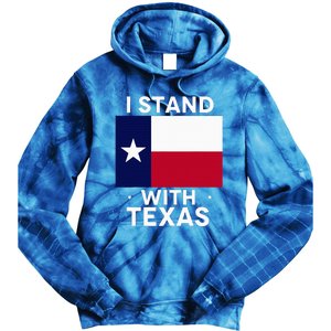 I Stand With Texas Scotus Tie Dye Hoodie