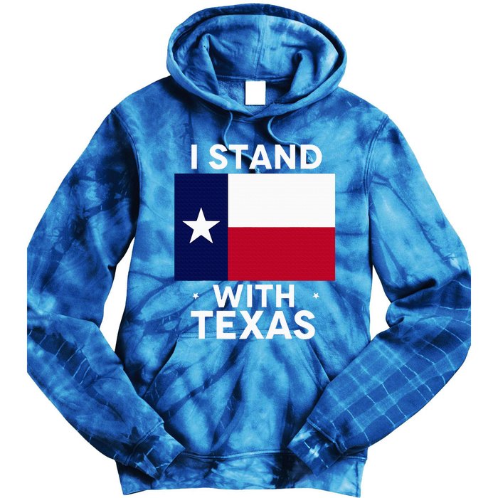 I Stand With Texas Scotus Tie Dye Hoodie