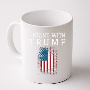 I Stand With Trump Pro Trump Supporter Free Trump Coffee Mug