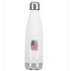 I Stand With Trump Pro Trump Supporter Free Trump Stainless Steel Insulated Water Bottle