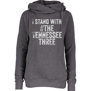 I STAND WITH THE TENNESSEE THREE Womens Funnel Neck Pullover Hood