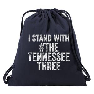 I STAND WITH THE TENNESSEE THREE Drawstring Bag