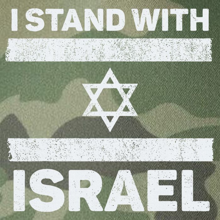 I Stand With Israel My Support Israel Flag Pride Legacy Tie Dye Trucker Hat