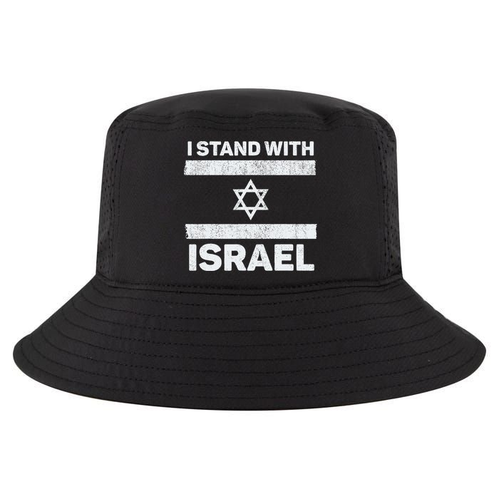 I Stand With Israel My Support Israel Flag Pride Cool Comfort Performance Bucket Hat