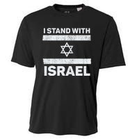 I Stand With Israel My Support Israel Flag Pride Cooling Performance Crew T-Shirt